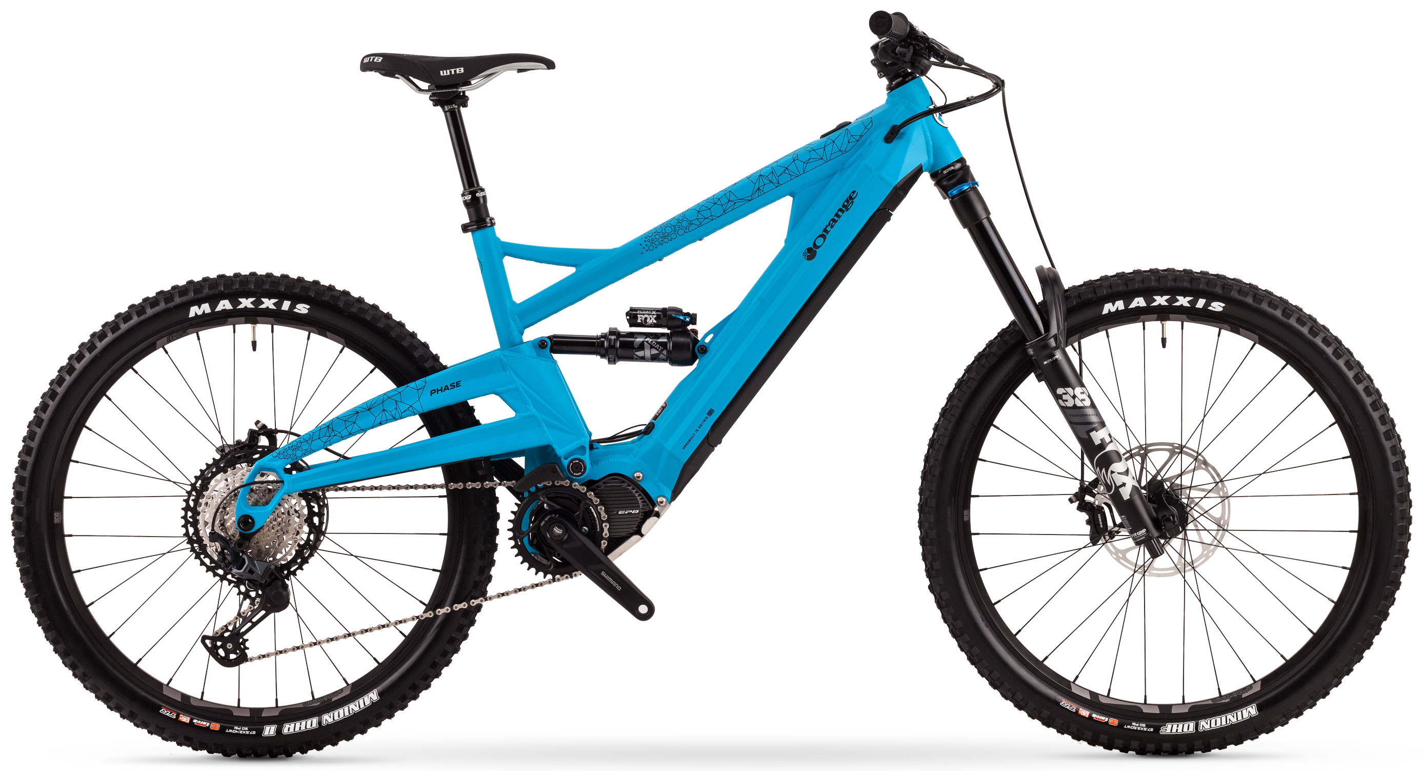 orange electric mtb